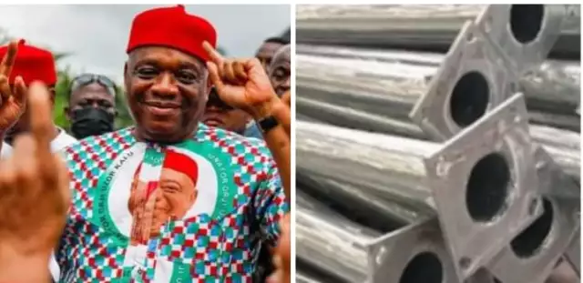 Abia North: Jubilation As Sen Orji Kalu Flags Off Solar Street Lights Installation In Arochukwu Abia North: Jubilation As Sen Orji Kalu Flags Off Solar Street Lights Installation In Arochukwu