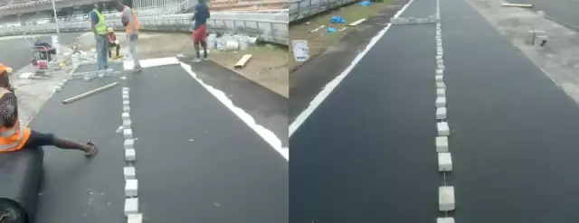National Stadium, Lagos Tracks Installation Commences