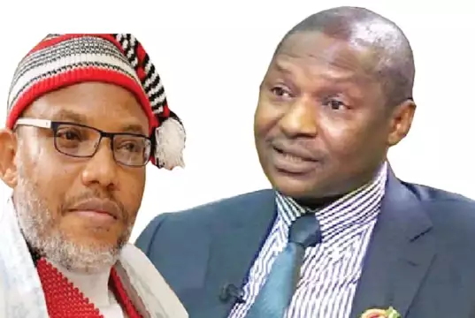 Nnamdi Kanu Sues AGF Malami, Demands N20bn We Cannot Release Nnamdi Kanu Now, FG Gives Reason