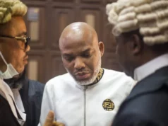 Extraordinary Rendition: Nnamdi Kanu Again Floors FG At Federal High Court US House Of Representatives Member Seeks Biden’s Intervention Over Nnamdi Kanu's Detention