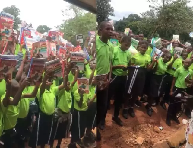 VIDEO: Sen. Orji Kalu Distributes Study Materials To Secondary Schools In Abia North Sen. Orji Kalu Distributes Study Materials To Secondary Schools In Abia North