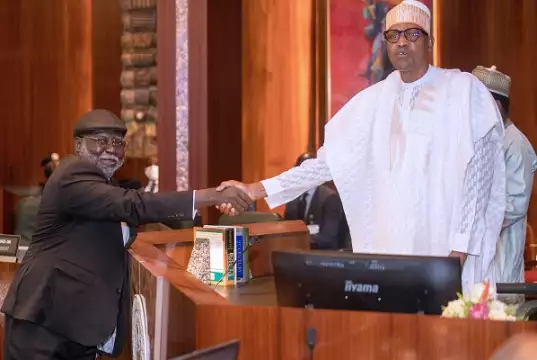 Buhari Swears In Justice Ariwoola Olukayode As CJN Buhari Swears In Justice Ariwoola Olukayode As CJN