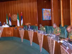 President Buhari Meets Security Chiefs President Buhari Meets Security Chiefs