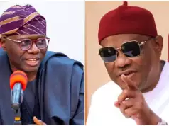 Wike Endorses Sanwo-Olu Second Term Bid Wike Endorses Sanwo-Olu Second Term Bid
