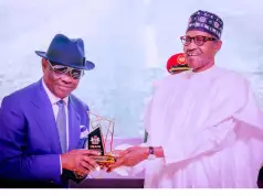 Wike Dedicate Buhari’s Award To God And His Team Wike Dedicate Buhari’s Award To God And His Team