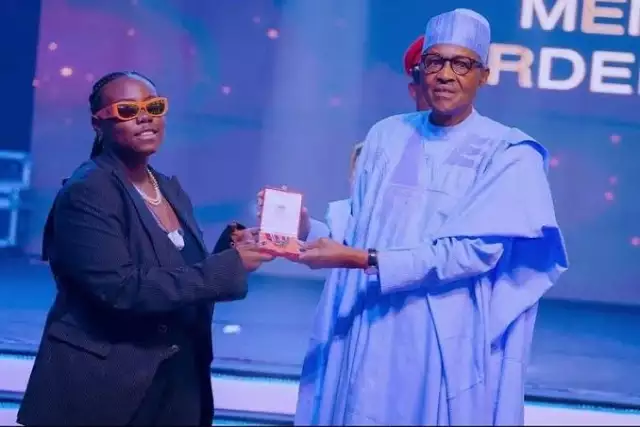 Burna Boy, 2Baba, Teni Win As Buhari Honours 447 Nigerians, Foreigners