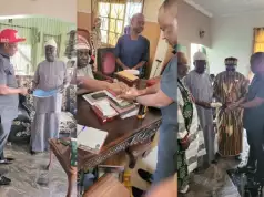 Dan Okeke Receives Royal Blessings From Ohafia Traditional Rulers (Photos) Dan Okeke Receives Royal Blessings From Ohafia Traditional Rulers (Photos)