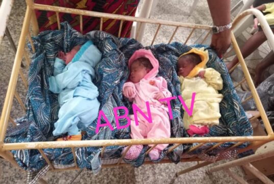 Couple Welcomes First Triplets In Family Lineage In Abia, Urges Couple To Keep Faith With God Couple Welcomes First Triplets In Family Lineage In Abia, Urges Couple To Keep Faith With God
