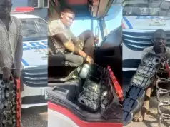 Ex-Convict Arrested Hours After Release From Prison Over Theft In Lagos (PHOTOS) Ex-Convict Arrested Hours After Release From Prison Over Theft In Lagos