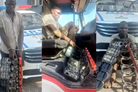 Ex-Convict Arrested Hours After Release From Prison Over Theft In Lagos (PHOTOS) Ex-Convict Arrested Hours After Release From Prison Over Theft In Lagos