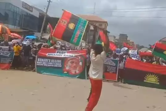 Commercial, Social Activities Not Affected By IPOB Members’ Protest In Aba — Police Commercial, Social Activities Not Affected By IPOB Members' Protest In Aba — Police