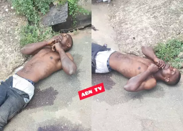 Residents Panic As Another Lifeless Body Surfaces In Umuahia City (Graphic Photos)