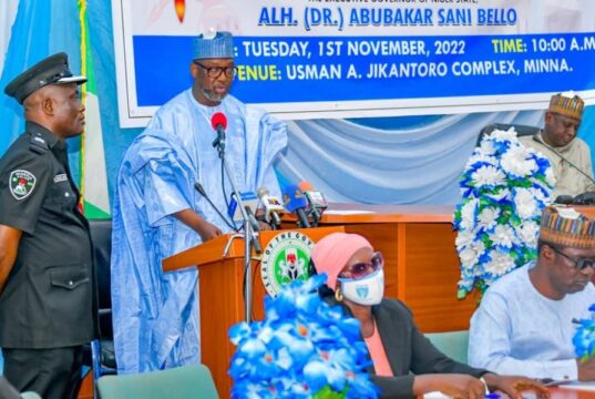 Gov. Abubakar Sani Presents Appropriation Bill Of N239bn For 2023 Gov. Abubakar Sani Presents Appropriation Bill Of N239bn For 2023