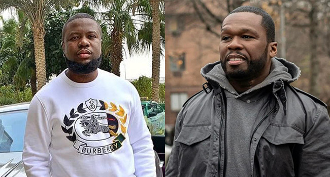 50 Cent Plans To Release Movie Series On Hushpuppi