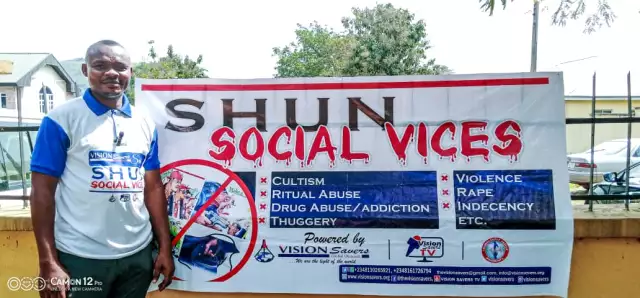 Vision Savers Global Outreach Takes Anti-cult Campaign To ABSU During Matric Vision Savers Global Outreach Takes Anti-cult Campaign To ABSU During Matric