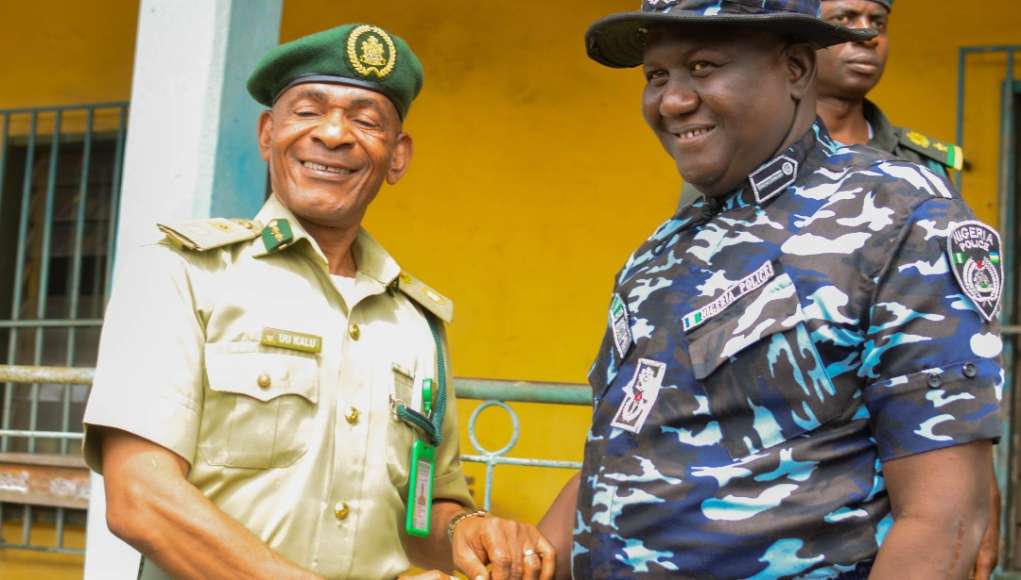 Abia Commissioner Of Police Visits State Commander Nigerian Correctional Service
