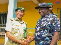Abia Commissioner Of Police Visits State Commander Nigerian Correctional Service Abia Commissioner Of Police Visits State Commander Nigerian Correctional Service