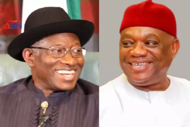 Sen. Kalu Greets Jonathan At 65, Extols Contributions To Nigeria Political Development Sen. Kalu Greets Jonathan At 65, Extols Contributions To Nigeria Political Development