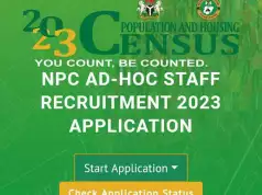 NPC Recruitment Portal For Adhoc Staff Closes Dec 28, Says Federal Commissioner NPC Recruitment Portal For Adhoc Staff Closes Dec 28, Says Federal Commissioner