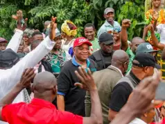 Abia North: Orji Kalu Flags Off Road Project In Okoko Item Abia North: Orji Kalu Flags Off Road Project In Okoko Item
