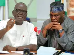 PDP Crisis: Ortom Blasts Atiku, Says ‘To Hell With Him’ PDP Crisis: Ortom Blasts Atiku, Says ‘To Hell With Him’