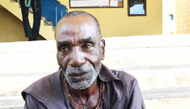 Police Parade Man Who Set Five Step Children Ablaze After Their Mother Denied Him Sex