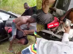 Final Year Medical Student Dies In Ghastly Accident Along Aba-Umuahia Expressway (GRAPHIC PHOTOS, VIDEO) Final Year Medical Student Dies In Ghastly Accident Along Aba-Umuahia Expressway (GRAPHIC PHOTOS, VIDEO)