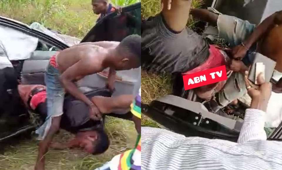 Final Year Medical Student Dies In Ghastly Accident Along Aba-Umuahia Expressway (GRAPHIC PHOTOS, VIDEO)