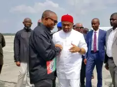 “You Are A Good Man” – Peter Obi Praises APC Governor Uzodinma "You Are A Good Man" - Peter Obi Praises APC Governor Uzodinma