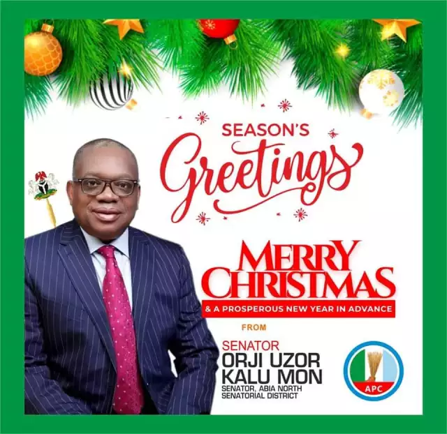 Christmas: Sen. Kalu Urges Christians To Imbibe Christ’s Virtues Of Love, Peace Christmas: Sen. Kalu Urges Christians To Imbibe Christ's Virtues Of Love, Peace