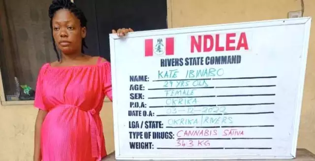 Grand Mother, Pregnant Woman Paraded For Dealing On Hard Drugs