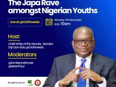 Japa Syndrome: Senator Kalu To Speak On Youths Search For Greener Pastures Via Twitter Spaces Saturday Japa Syndrome: Senator Kalu To Speak On Youths Search For Greener Pastures Via Twitter Spaces Saturday