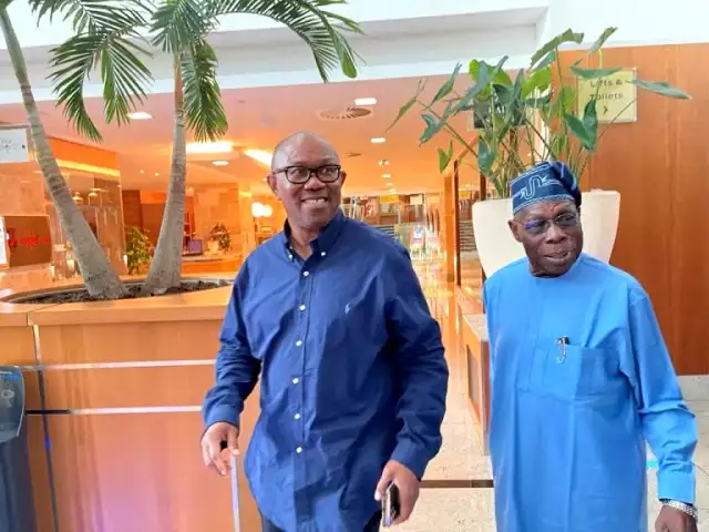 2023: Obasanjo Endorses Peter Obi For Presidency