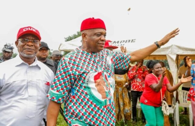 Senate Chief Whip, Sen. Kalu Sues For Peace In Abia Senate Chief Whip, Sen. Kalu Sues For Peace In Abia