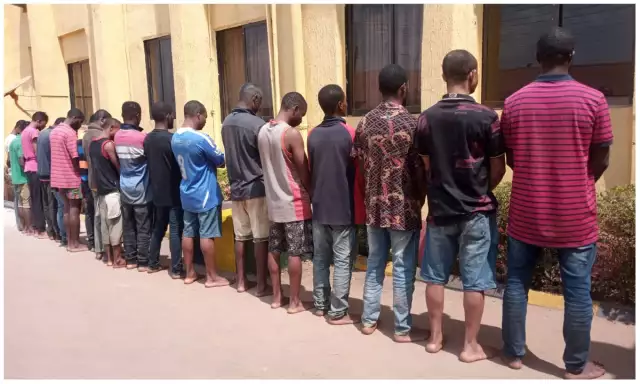 Ebubeagu Commander, Others Detained By Police For Unrest In Ekoli Edda village Ebubeagu Commander, Others Detained By Police for Unrest In Ekoli Edda village