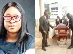 Lagos Slain Lawyer Laid To Rest Amidst Tears