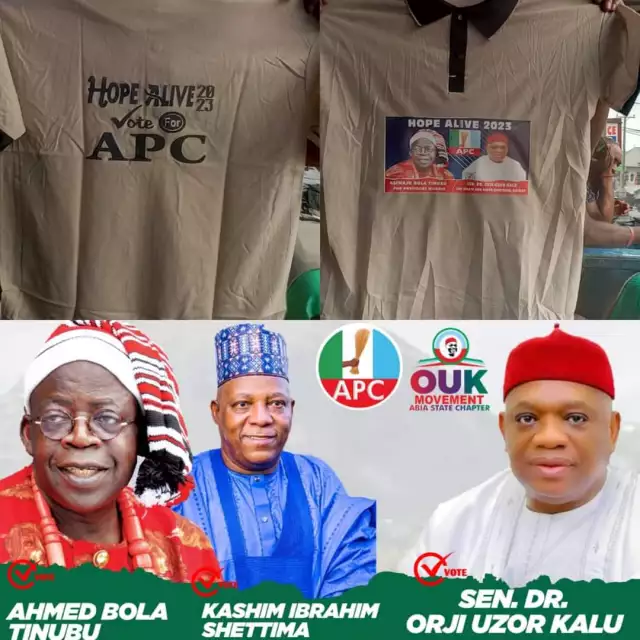 2023: Sen. Kalu Starts Distribution Of Campaign Materials For Tinubu/Shetima In Abia (Photos) 2023: Sen. Kalu Distributes Campaign Materials For Tinubu/Shetima In Abia (Photos)