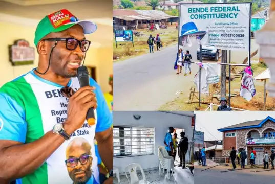 Youths Condemn Attack On Rep. Benjamin Kalu’s Constituency Office Gunmen Attack Reps Spokesperson, Ben Kalu's Constituency Office In Uzuakoli (Photos)