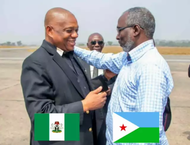 Sen. Kalu Pushes For Stronger Ties Between Nigeria, Djibouti As He Hosts Djibouti’s Speaker Sen. Kalu Pushes For Stronger Ties Between Nigeria, Djibouti As He Hosts Djibouti's Speaker