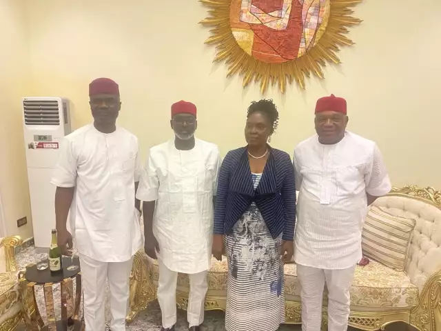 PHOTOS: Abia Deputy Gov, Ude Oko Chukwu Hosts Senator Kalu PHOTOS: Abia Deputy Gov, Ude Oko Chukwu Hosts Senator Kalu