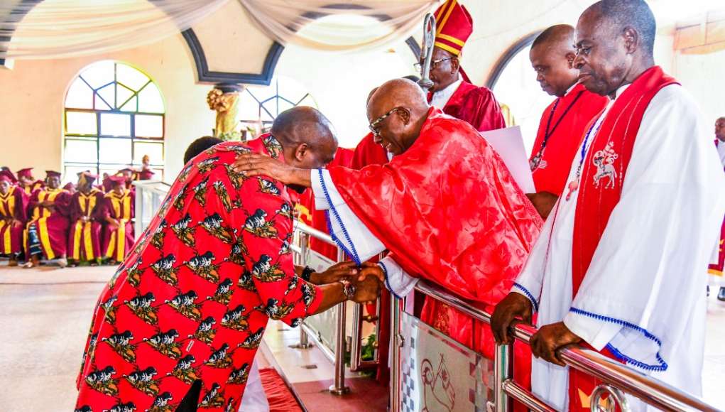 Rep. Benjamin Kalu Receives Pastoral Blessings As Methodist Church Prays For Him