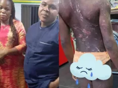 Lagos Lovers Arrested For Physical Assault On Woman’s Children Lagos Lovers Arrested For Physical Assault On Woman's Children