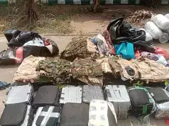 Police, Military Outfits Intercepted By Lagos Airport Customs Weeks To 2023 General Election