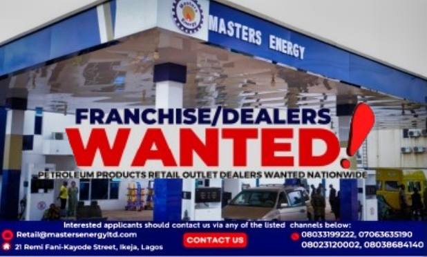 Masters Energy Commences Recruitment Of Petrol Product Dealers