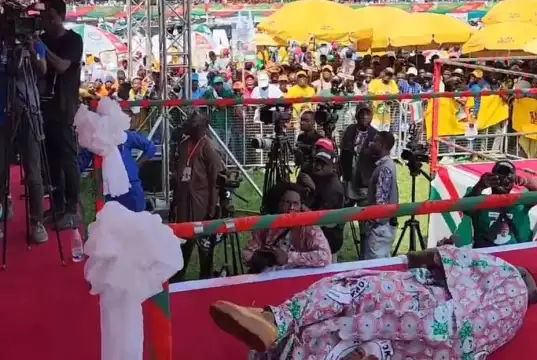 Group Slams Dino Melaye For Mocking Tinubu At Rally Group Slams Dino Melaye For Mocking Tinubu At Rally