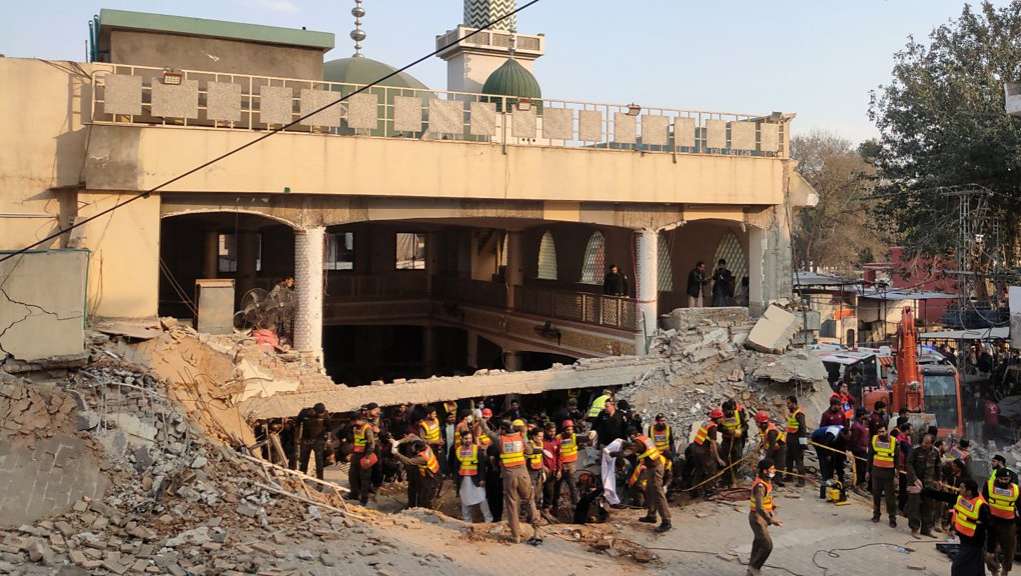 Pakistan Mosque Blast: More Confirmed Dead In Marathon Search Of Rubble