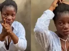 “I’m hungry” – Lady Tells Mob After Stealing N200k From Lagos Store “I’m hungry” – Lady Tells Mob After Stealing N200k From Lagos Store