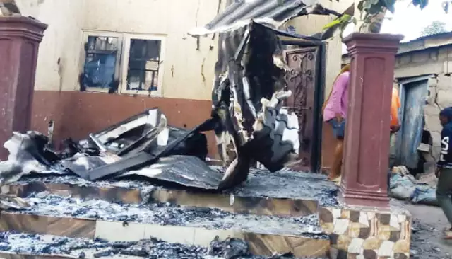 Gunmen Kill Ebubeagu Commander’s Wife In Ebonyi, Set House On Fire