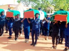 Seven NSCDC Officials Killed At Kaduna Mining Sight Laid To Rest Amidst Tears