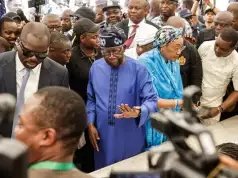 I’m Too Confident Of Victory, Tinubu Says As Be Casts Ballot